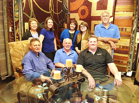 Staff of Gardner Floor Covering, Eugene, Oregon